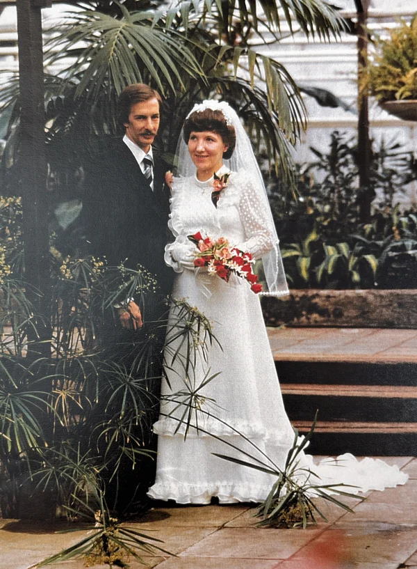 Huwelijksfoto Martien Dekkers & Mieke Nooijen